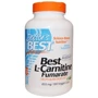 Doctor's Best Best L-Carnitine Fumarate 855 mg 180 Veggie Caps Л-карнитин фумарат