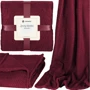 Плед Springos Extra Soft 130x180 см бордовый (HA7137)