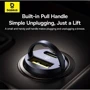 Зарядное устройство Baseus Car Charger USB+USB-C Tiny Star 30W Black (C00035001121-02): Количество USB-портов 2