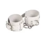 Наручники Leather Dominant Hand Cuffs, white
