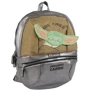 Рюкзак Cerda Mandalorian - The Child Silver Casual Fashion Faux-Leather Backpack
