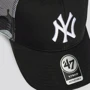 Бейсболка 47 Brand Back Switch New York Yankees черная (B-BCKSW17CTP-BKA) фото 3