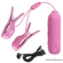 Виброзажимы для груди с электростимуляцией PRETTY LOVE - Nipple Clip, BI-014861