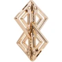 Зажимы для сосков с легкой подвеской LOCKINK Adjustable Nipple Clamps with Light Pendant - Golden