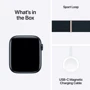 Apple Watch SE 2 2023 44mm GPS Midnight Aluminum Case with Midnight Sport Loop (MREA3) UA фото 8