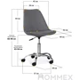 Стул Hommex Albina Grey (арт H-233 Grey): Максимальная нагрузка, кг 100