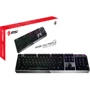 Клавиатура MSI Vigor GK50 Low Profile UA (S11-04UA204-GA7): Количество клавиш 104