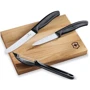 Набір кухонних ножів Victorinox SwissClassic Paring Set With Peeler 3 пр. (6.7113.31): Метериал леза нержавіюча сталь