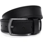 Чоловічий ремінь Borsa Leather чорний (V1125FX20-black)