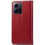 Аксессуар для смартфона Mobile Case GETMAN Gallant Red for Xiaomi Redmi Note 12 4G: Материал искусcтвенная кожа и термополиуретан