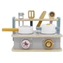 Детская плита Viga Toys PolarB с посудой и грилем, складная (44032) фото 4