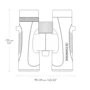 Биноколь Hawke Endurance Top Hinge ED 8x32 (Green): Тип увеличения Переменное