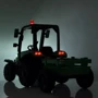 Детский электромобиль Bambi Racer трактор с прицепом, коричневый (M 4844EBLR-17): Рекомендуемый возраст от 3 лет до 8 лет