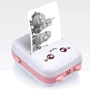 Портативный детский принтер Mini printer с термопечатью Pink фото 5