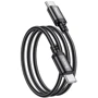 Кабель Hoco Cable USB-C to USB-C X89 Wind 60W 1m Black