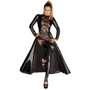 Платье Noir Handmade F128C Powerwetlook gown coat Вlack, L