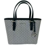 Женская сумка тоут Michael Kors черно-белая (194900059906)