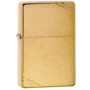Зажигалка Zippo VINTAGE BRUSHED FIN BRASS (240)