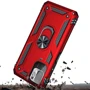 Аксессуар для смартфона Mobile Case Shockproof Serge Magnetic Ring Red for Xiaomi Redmi Note 10 5G / Poco M3 Pro / Poco M3 Pro 5G: Материал TPU (термополиуретан) и поликарбонат