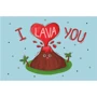 Открытка PAPAdesign "I lava you"