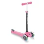 Самокат GLOBBER серии GO UP SPORTY PLUS LIGHTS 5в1 розовый, колеса с подсветкой, 20/50кг (642-110): Тип колес литые