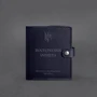 Обкладинка для посвідчення офіцера BlankNote 11.0 темно-синя (BN-OP-11-navy-blue): Матеріал Натуральная кожа
