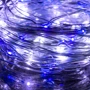 Гирлянда на батарейках Springos 9.9 м 100 LED CL0022 Cold White/Blue: Длина, м 9.9