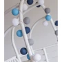 Гірлянда Cotton ball lights на 10 куль 2,7м, Sailor Blue фото 5
