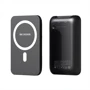 Зовнішній акумулятор WK Power Bank 5000mAh Wireless Magnet Black (WP-215)