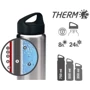 Термофляга Laken TA10N St. steel thermo bottle 18/8 1 L Black (110489): Виробник Laken