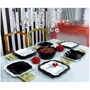 Столовый сервиз Luminarc Authentic Black & White 38 пр. (P4677): Количество персон 6