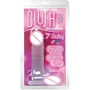 Фалоімітатор Doc Johnson Blush-ur3 7 Inch Ballsy Clear, 18х4,5 см