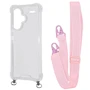Чохол для телефона WAVE Clear Case with Strap Pink Sand для Xiaomi Redmi Note 13 Pro+