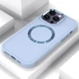 Чехол для iPhone TPU Case Bonbon Metal Style with MagSafe Mist Blue for iPhone 13: Цвет голубой
