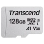 Карта памяти Transcend 128GB microSDXC Class 10 UHS-I U3 V30 A1 + adapter (TS128GUSD300S-A)