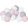 Гирлянда на батарейках Springos Cotton Balls 2 м 10 LED CL0035 Warm White: Длина, м 2
