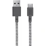 Кабель Native Union Belt USB Cable to USB-C 1,2m Zebra (BELT-AC-ZEB-NP) фото 3