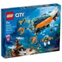 Конструктор LEGO City Подводная лодка глубоководных исследователей (60379)