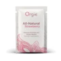 Лубрикант на водной основе Orgie All Natural Strawberry, 2 мл, со вкусом и ароматом клубники