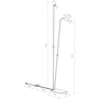 Торшер Nowodvorski 7712 Mono GU10 2x10W IP20 Bl: Тип використовуваної лампи Светодиодная (LED)