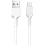 Кабель Hoco USB Cable to USB-C X20 3A 2m White