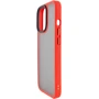 Чехол для iPhone Mobile Case TPU+PC Metal Buttons Red for iPhone 13 Pro Max: Цвет красный