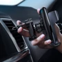 Держатель Baseus Car Holder Air Vent Wireless Charger Milky Way 15W Black (WXHW02-01) фото 6