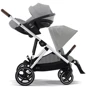 Прогулянковий візок Cybex Gazelle S SLV Stone Grey (524001289): Можливість встановлення люльки есть