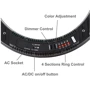 Кільцеве світло Falcon DVR-160TVC LED Ring (32W) фото 8
