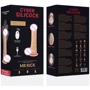Фаллоимитатор с подвижной головкой и фрикциями CYBER SILICOCK Mr Rick