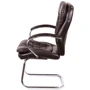Крісло конференційне АКЛАС Валенсія CF (XY-7004G-1) Коричневий (PU Dark Brown) (00161483)