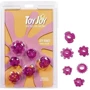 Насадка Toy Joy "Joy Rings", 1шт , малиновый