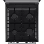 Плита комбінована Gorenje K5340SH: Тип варильної поверхні газова