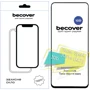 BeCover Tempered Glass 10D Black for Tecno Spark 30 Pro (KL7) (713166)